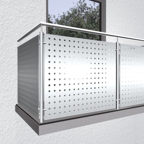 Balkonverkleidung Aluminium nach Maß kaufen | Metallbau Onlineshop